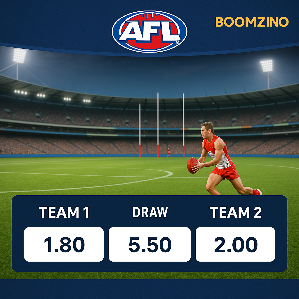 Boomzino - AFL Betting - Australian Rules Football Sports Betting