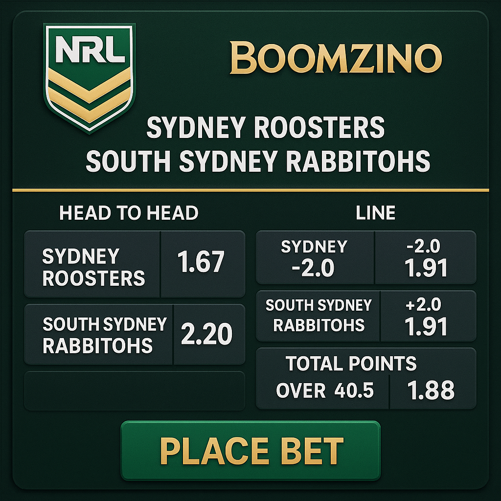 Boomzino - NRL Betting - Rugby League Sports Betting