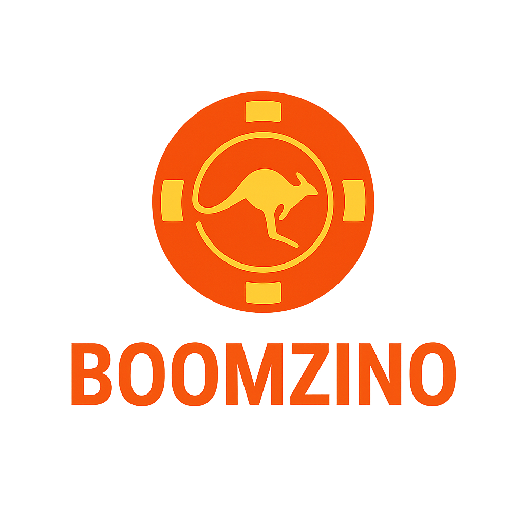 Boomzino Casino Logo - Australian Online Casino